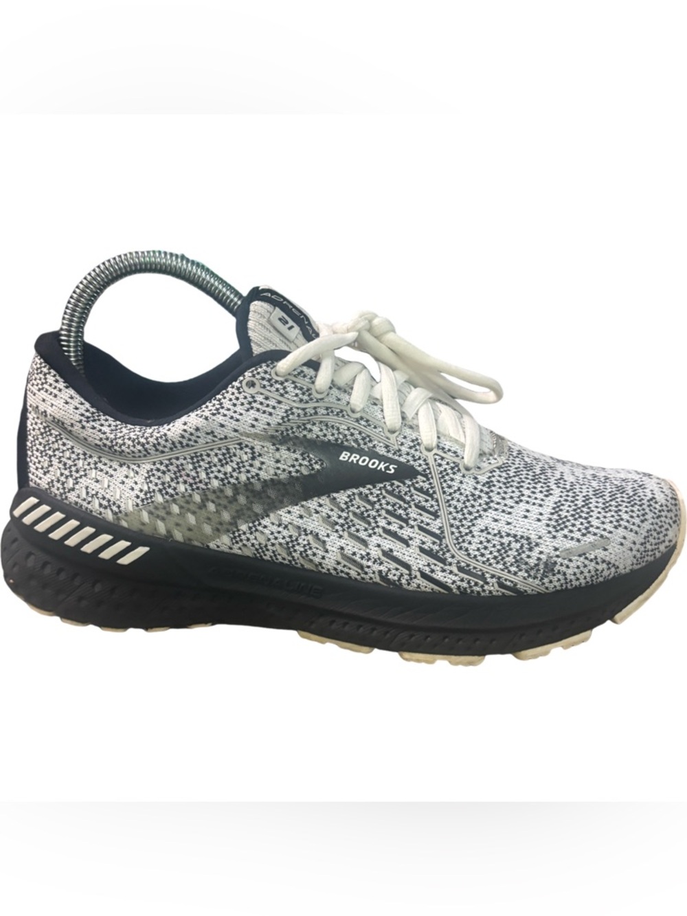 Brooks Adrenaline GTS 21 Womens Running Shoes 1203291B135 Gray Size 8 B Medium